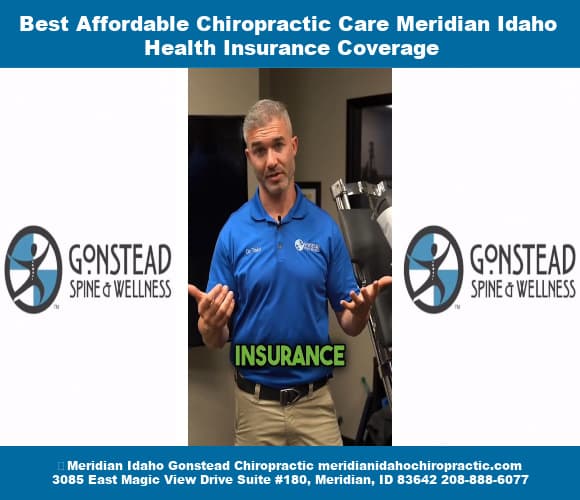 Image wit text Best Affordable Chiropractic Care Meridian Idaho Health Insurance Coverage