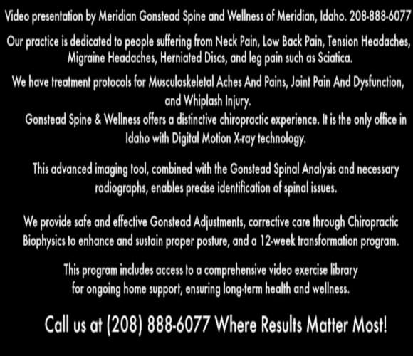 image with text stating best affordable Chiropractic services in Meridian Idaho